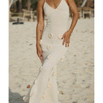 Suki Knit Maxi Dress With Flowers - Endless - UAE Rental and Resale for Women's Fashion