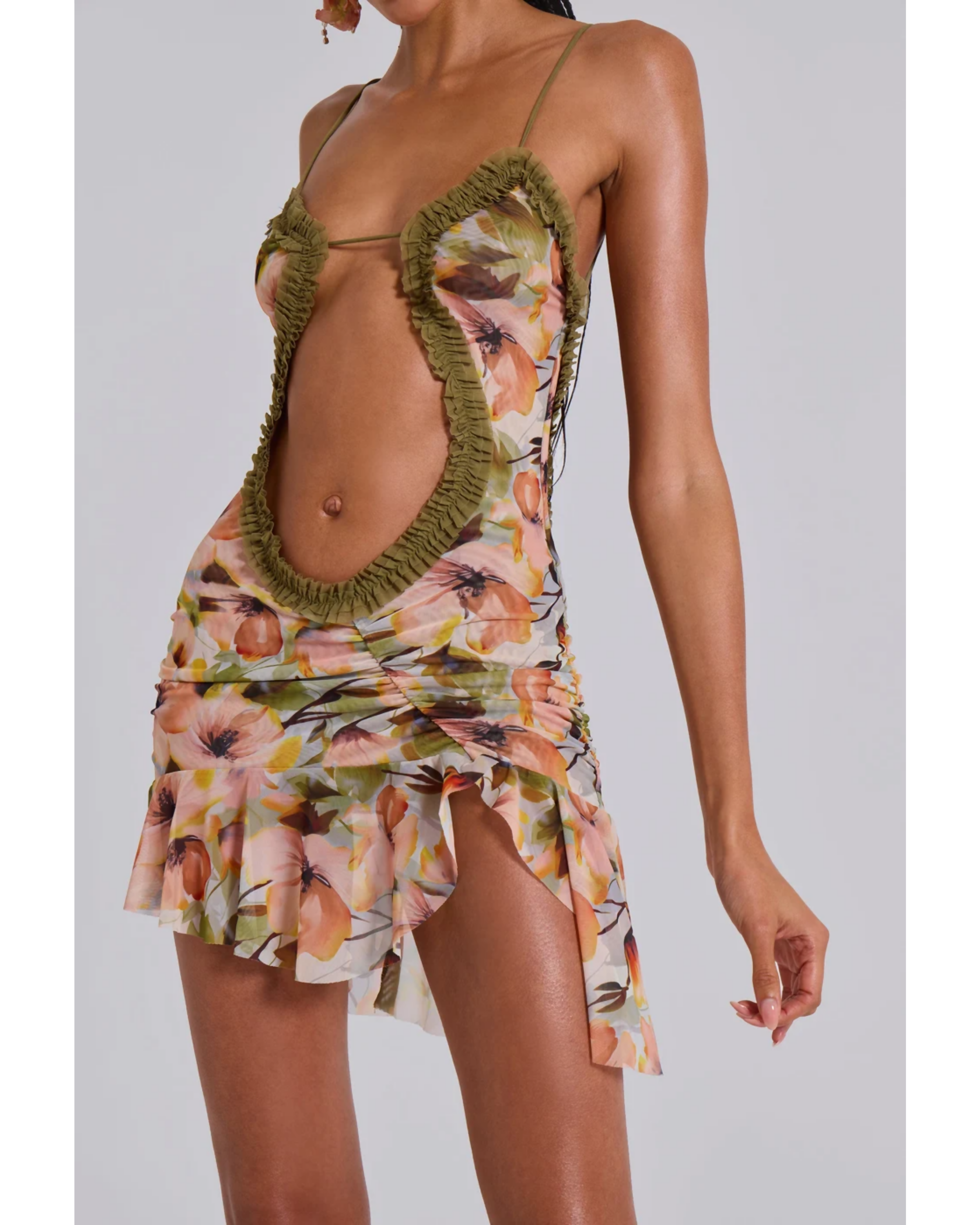 Sunrise Bloom Mini Dress - Endless - UAE Rental and Resale for Women's Fashion