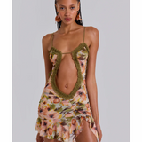 Sunrise Bloom Mini Dress - Endless - UAE Rental and Resale for Women's Fashion