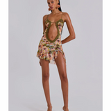 Sunrise Bloom Mini Dress - Endless - UAE Rental and Resale for Women's Fashion