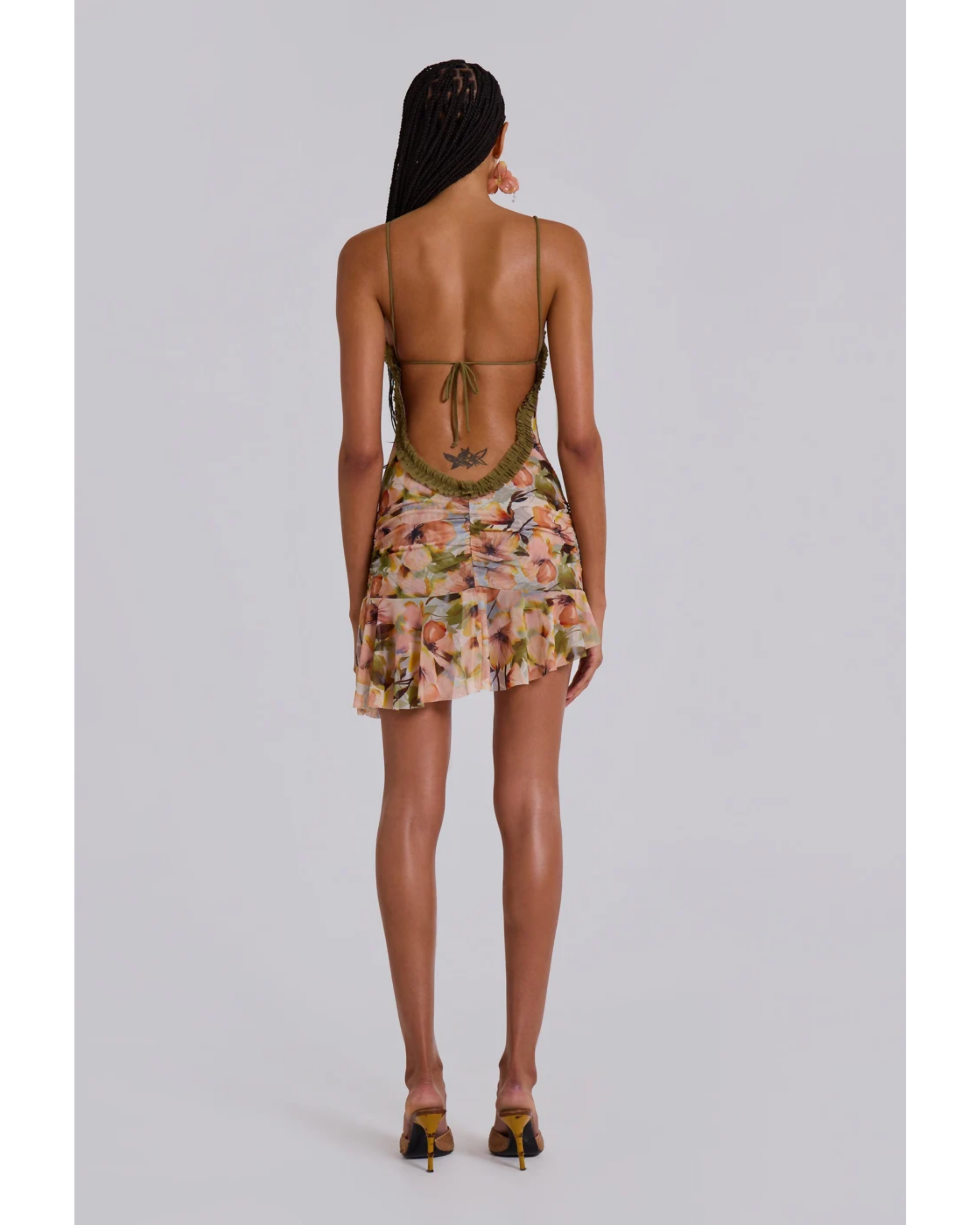 Sunrise Bloom Mini Dress - Endless - UAE Rental and Resale for Women's Fashion