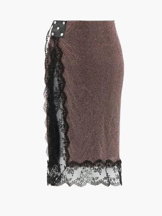 Swarovski Crystal Midi Skirt - Endless - UAE Rental and Resale for Women's Fashion