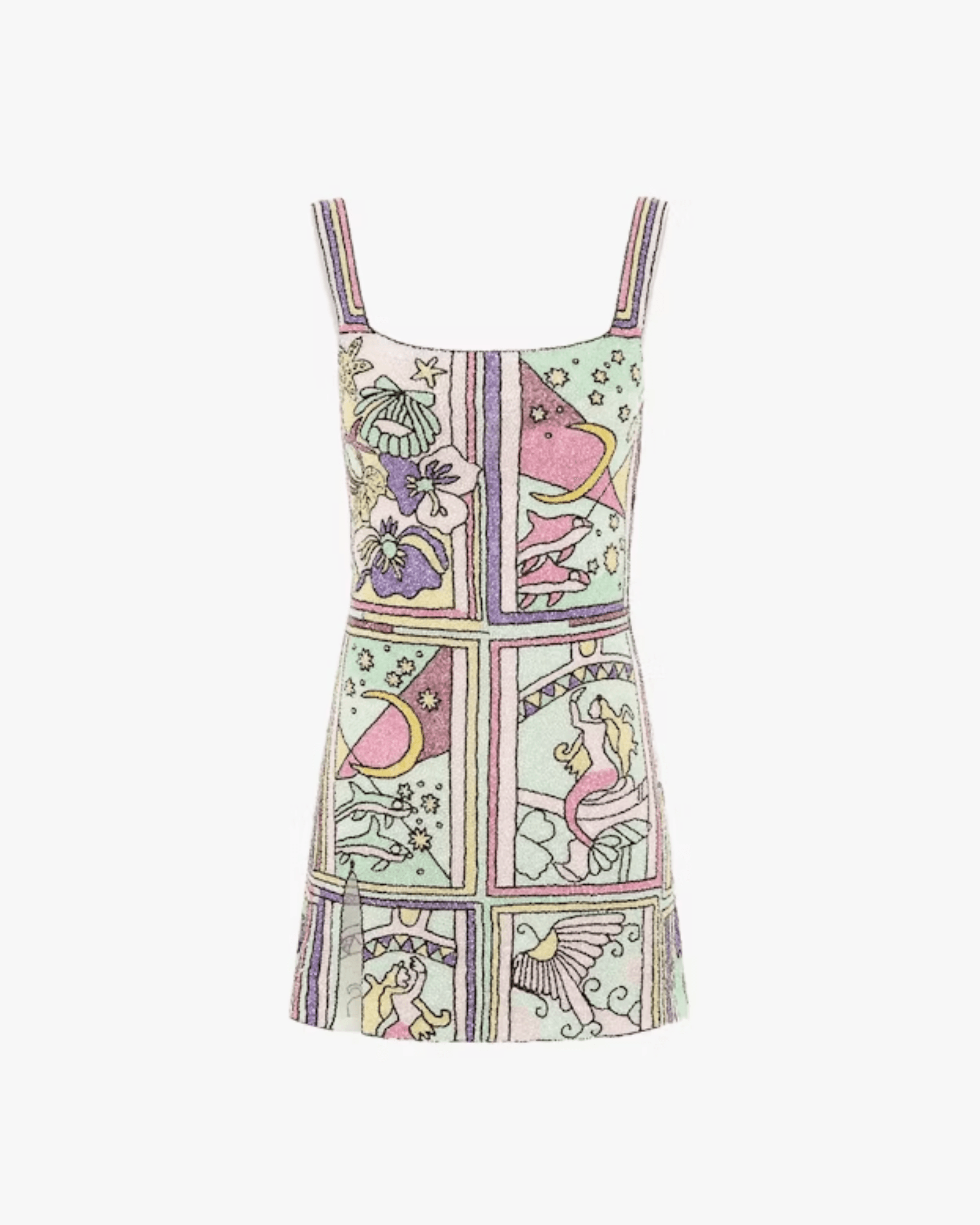 Talia Hand Beaded Multi-Coloured Crystal Party Dress - Endless - UAE Rental and Resale for Women's Fashion