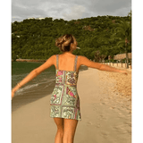 Talia Hand Beaded Multi-Coloured Crystal Party Dress - Endless - UAE Rental and Resale for Women's Fashion