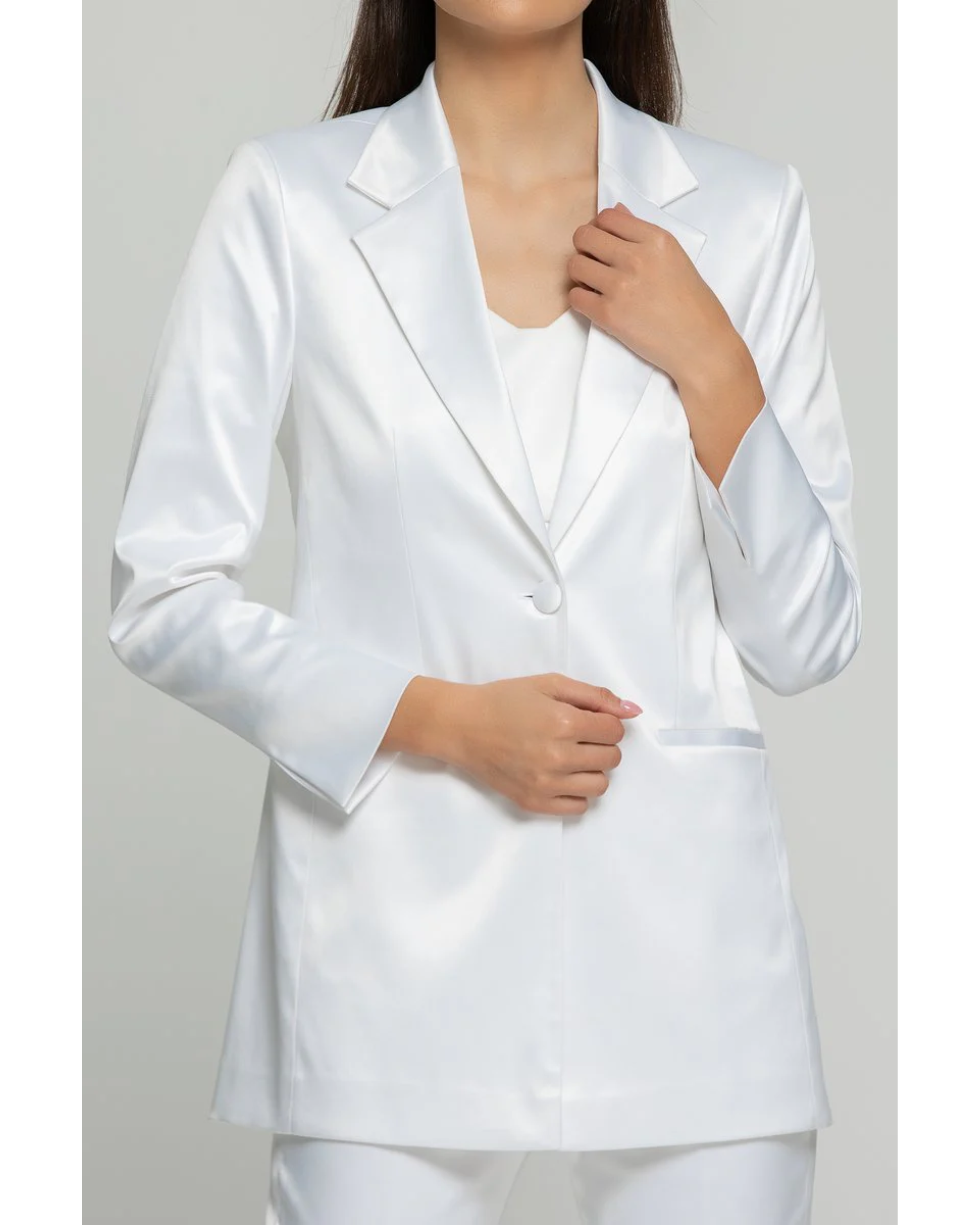 The Lady S Satin Blazer - Endless - UAE Rental and Resale for Women's Fashion
