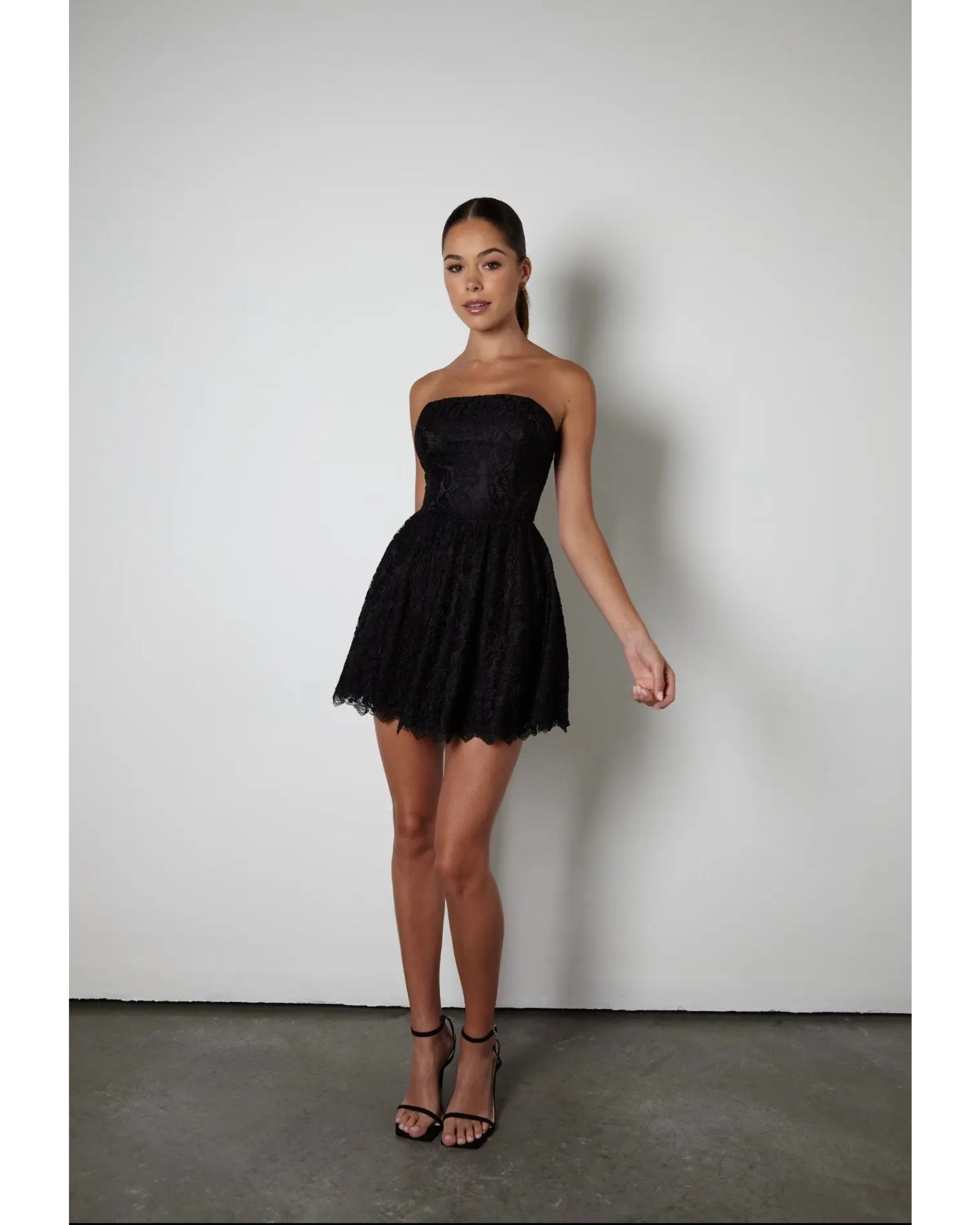 The Lux Lace Mini Dress - Endless - UAE Rental and Resale for Women's Fashion