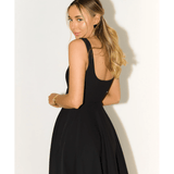 The Ultimate Muse High Waist Square Neck Midi Dress - Endless - UAE Rental and Resale for Women's Fashion