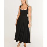 The Ultimate Muse High Waist Square Neck Midi Dress - Endless - UAE Rental and Resale for Women's Fashion