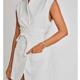 The Ultimate Muse Sleeveless Dress With Additional Belts - Endless - UAE Rental and Resale for Women's Fashion