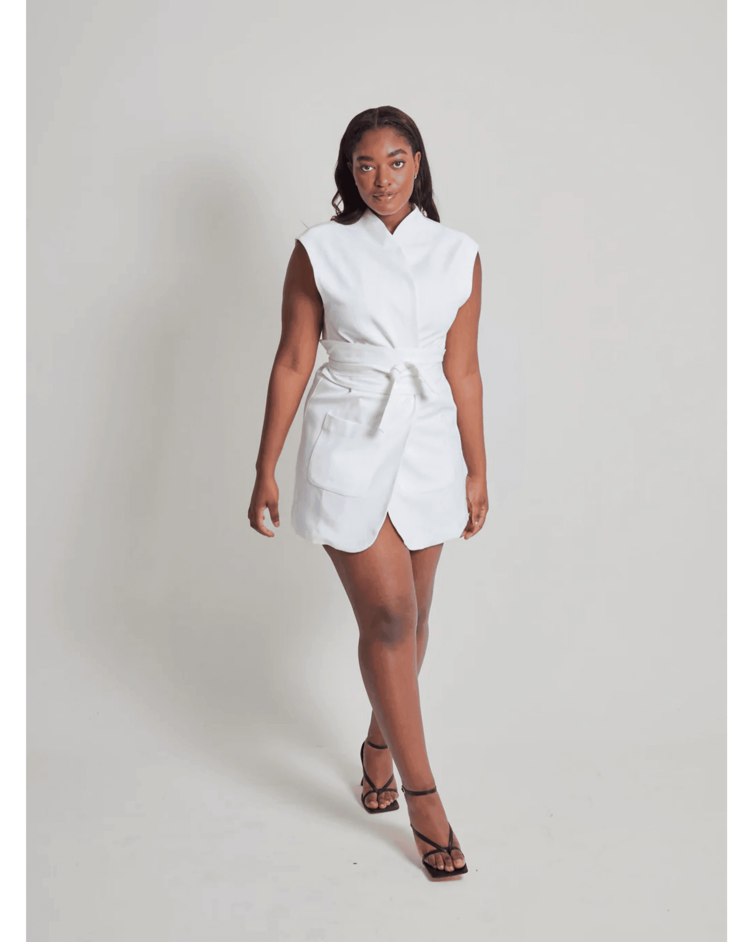 The Ultimate Muse Sleeveless Dress With Additional Belts - Endless - UAE Rental and Resale for Women's Fashion