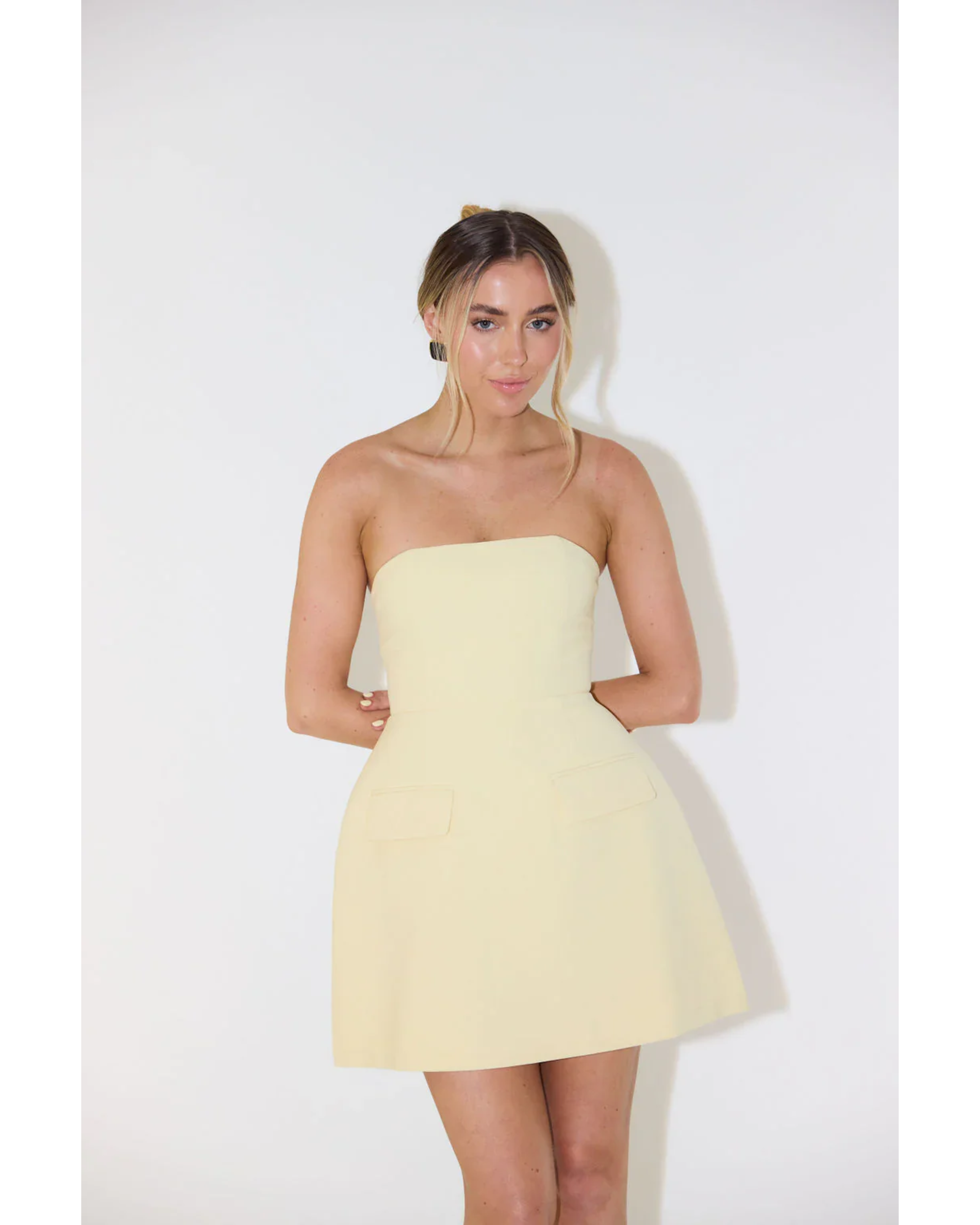 The Ultimate Muse Strapless Dress - Endless - UAE Rental and Resale for Women's Fashion