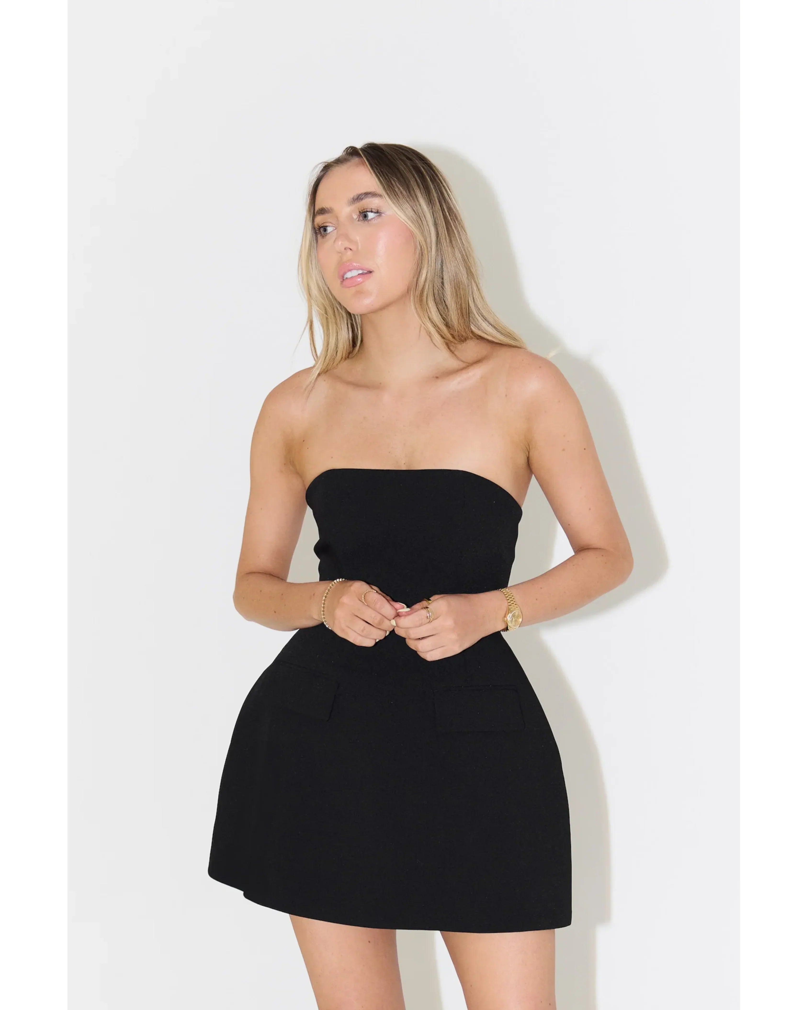 The Ultimate Muse Strapless Dress - Endless - UAE Rental and Resale for Women's Fashion