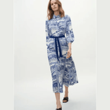 Toile De Jouy Shirt Dress - Endless - UAE Rental and Resale for Women's Fashion