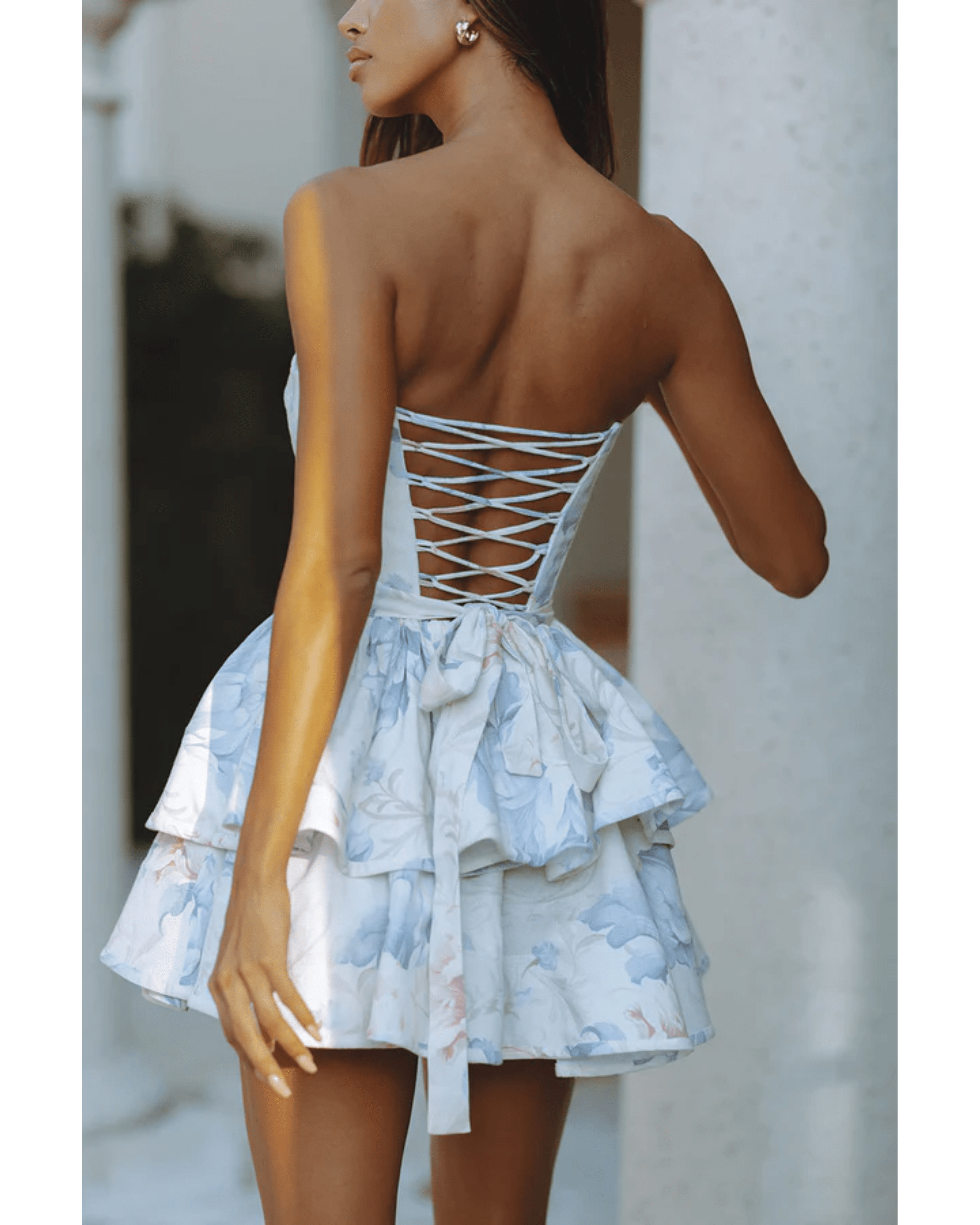 Toulouse Linen Mini Dress - Endless - UAE Rental and Resale for Women's Fashion