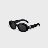 Triomphe 01 Oval Sunglasses in Black - Endless - UAE Rental and Resale for Women's Fashion