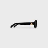 Triomphe 01 Oval Sunglasses in Black - Endless - UAE Rental and Resale for Women's Fashion