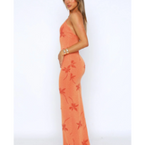 Trust Issues Maxi Dress Orange - Endless - UAE Rental and Resale for Women's Fashion