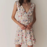 Tula Floral-Print Mini Dress - Endless - UAE Rental and Resale for Women's Fashion