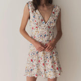 Tula Floral-Print Mini Dress - Endless - UAE Rental and Resale for Women's Fashion