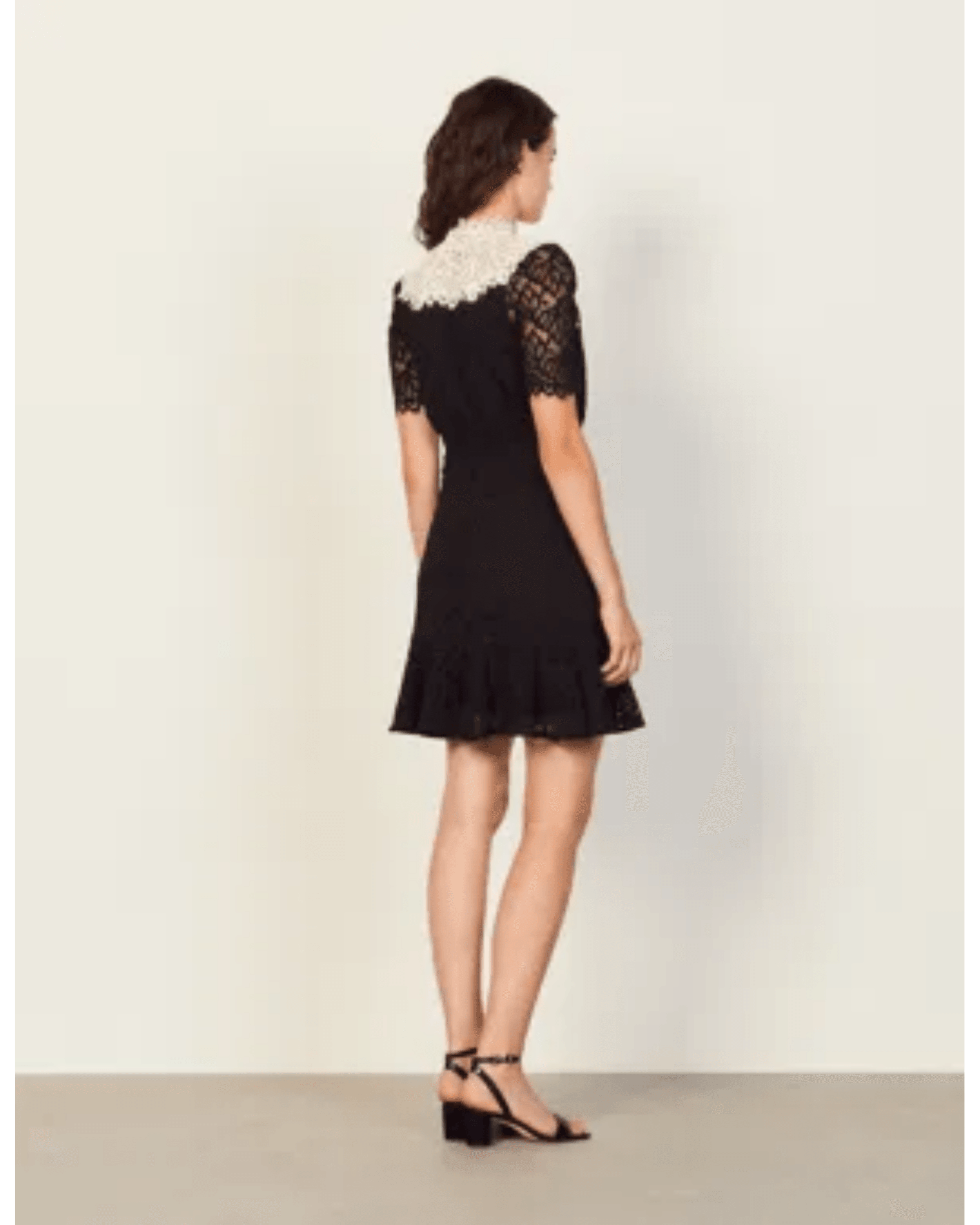Two-Tone Lace Dress - Endless - UAE Rental and Resale for Women's Fashion