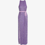Tzilly Belted Sequined Chiffon Maxi Dress - Endless - UAE Rental and Resale for Women's Fashion