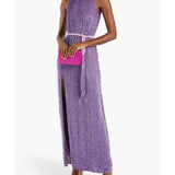 Tzilly Belted Sequined Chiffon Maxi Dress - Endless - UAE Rental and Resale for Women's Fashion