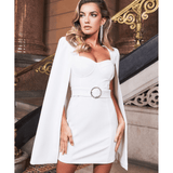 Underwired Cape Mini Dress - Endless - UAE Rental and Resale for Women's Fashion