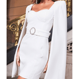 Underwired Cape Mini Dress - Endless - UAE Rental and Resale for Women's Fashion