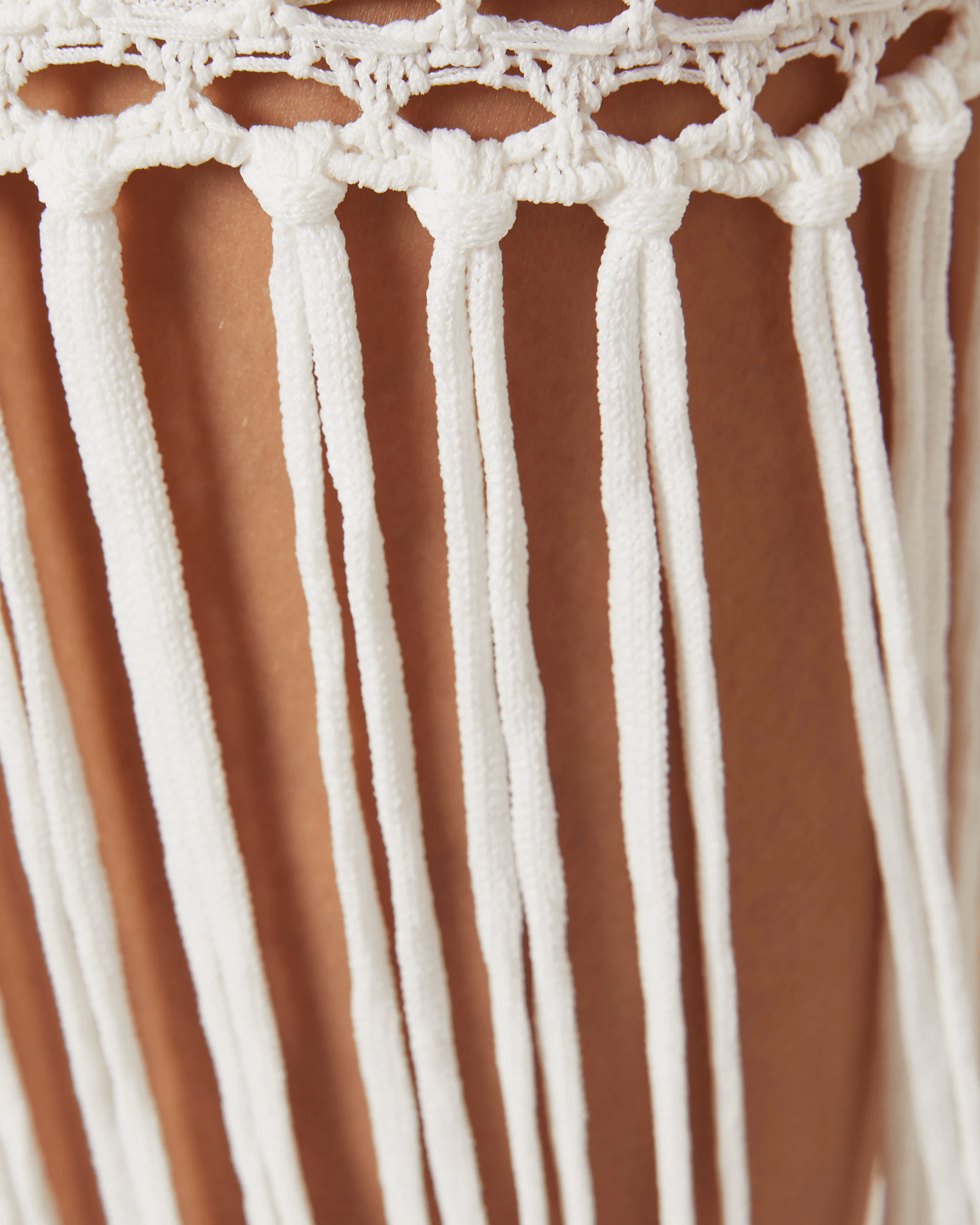 Vanessa Strapless Fringe Dress - Endless - UAE Rental and Resale for Women's Fashion