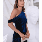Velvet Sparkle Jumpsuit - Endless - UAE Rental and Resale for Women's Fashion