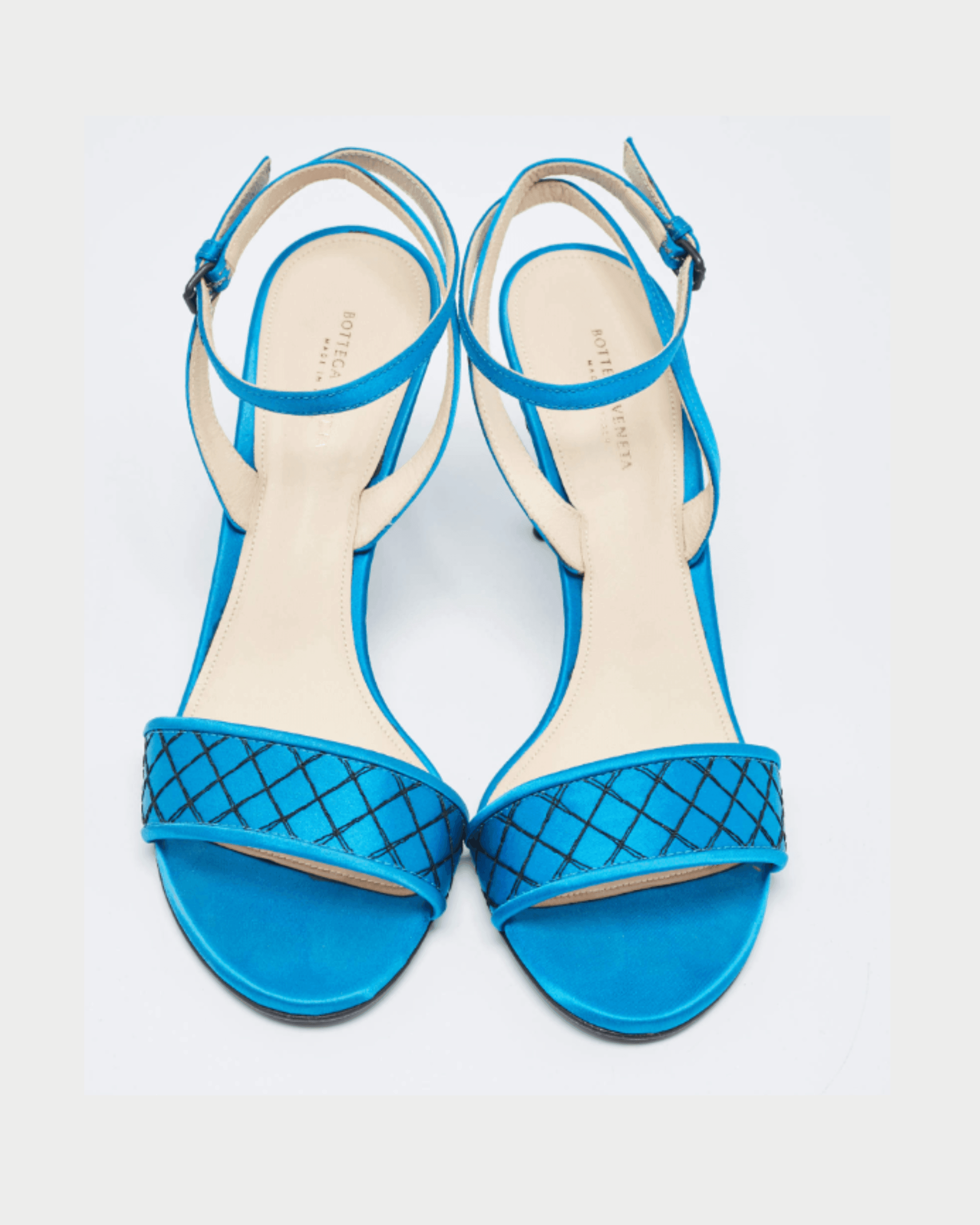 Veneta Satin Sandal Heel Pumps - Endless - UAE Rental and Resale for Women's Fashion