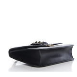 Vitello Medium Glam Lock Rockstud Flap Black - Endless - UAE Rental and Resale for Women's Fashion