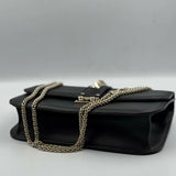 Vitello Medium Glam Lock Rockstud Flap Black - Endless - UAE Rental and Resale for Women's Fashion