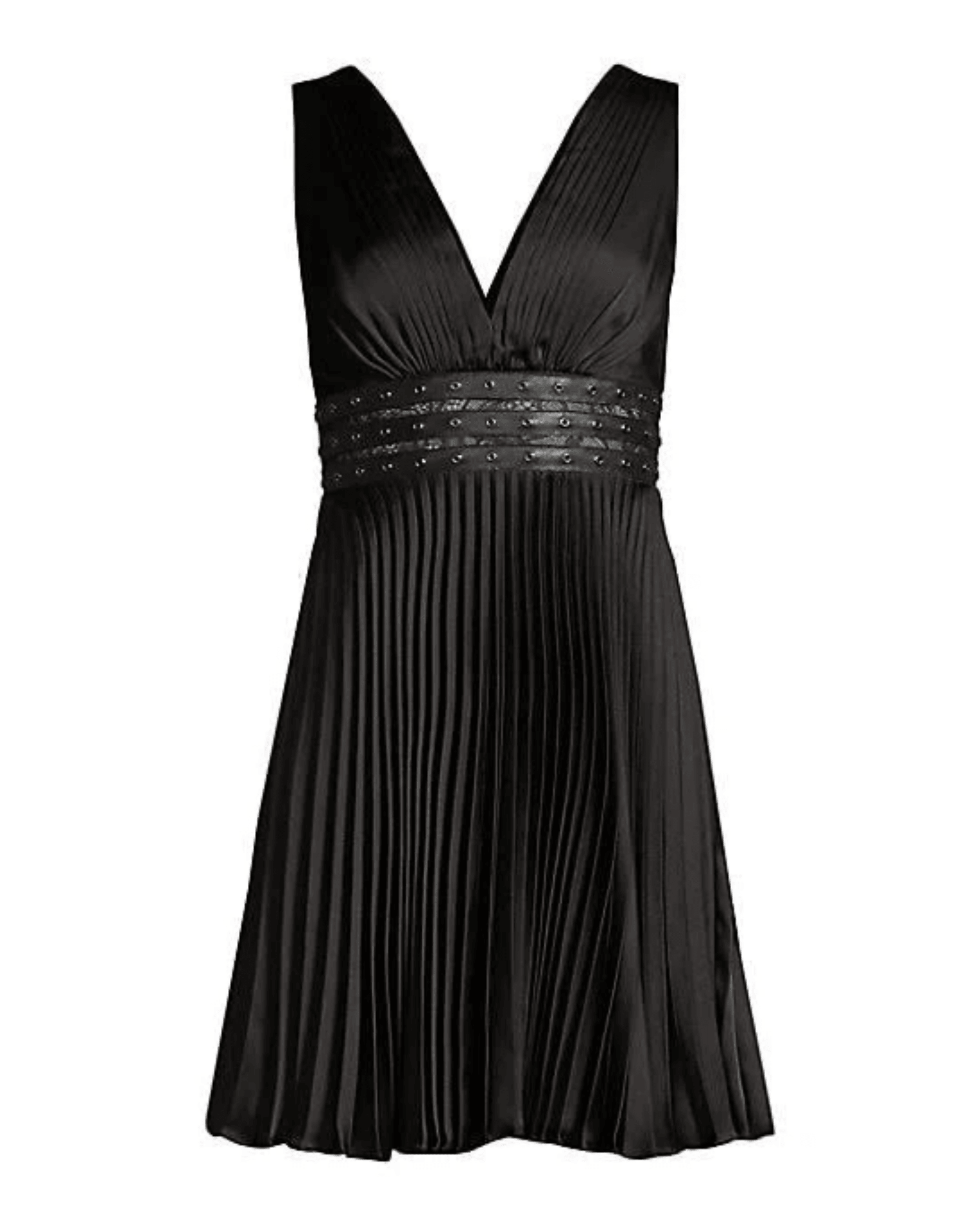 Waist Pleated Mini Dress - Endless - UAE Rental and Resale for Women's Fashion