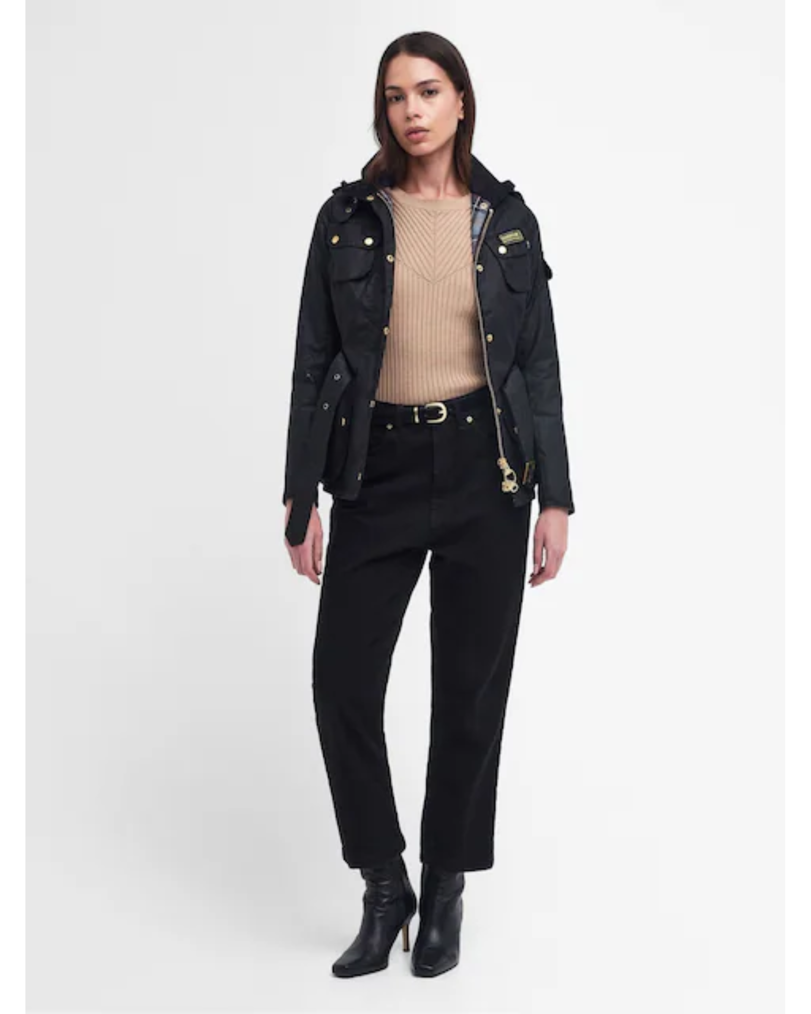 Waxed Iconic Biker Jacket - Endless - UAE Rental and Resale for Women's Fashion