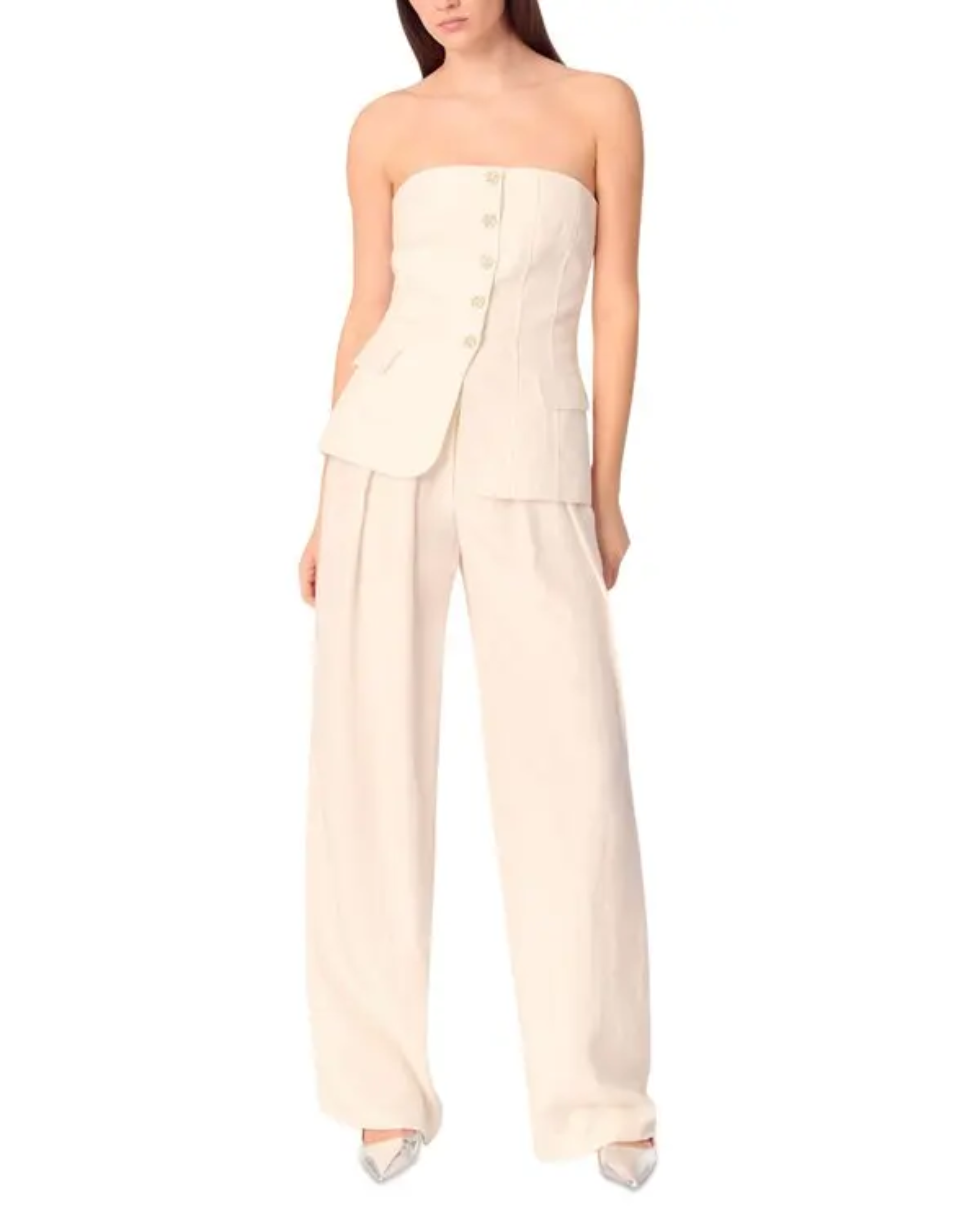 White Bustier Top - Endless - UAE Rental and Resale for Women's Fashion