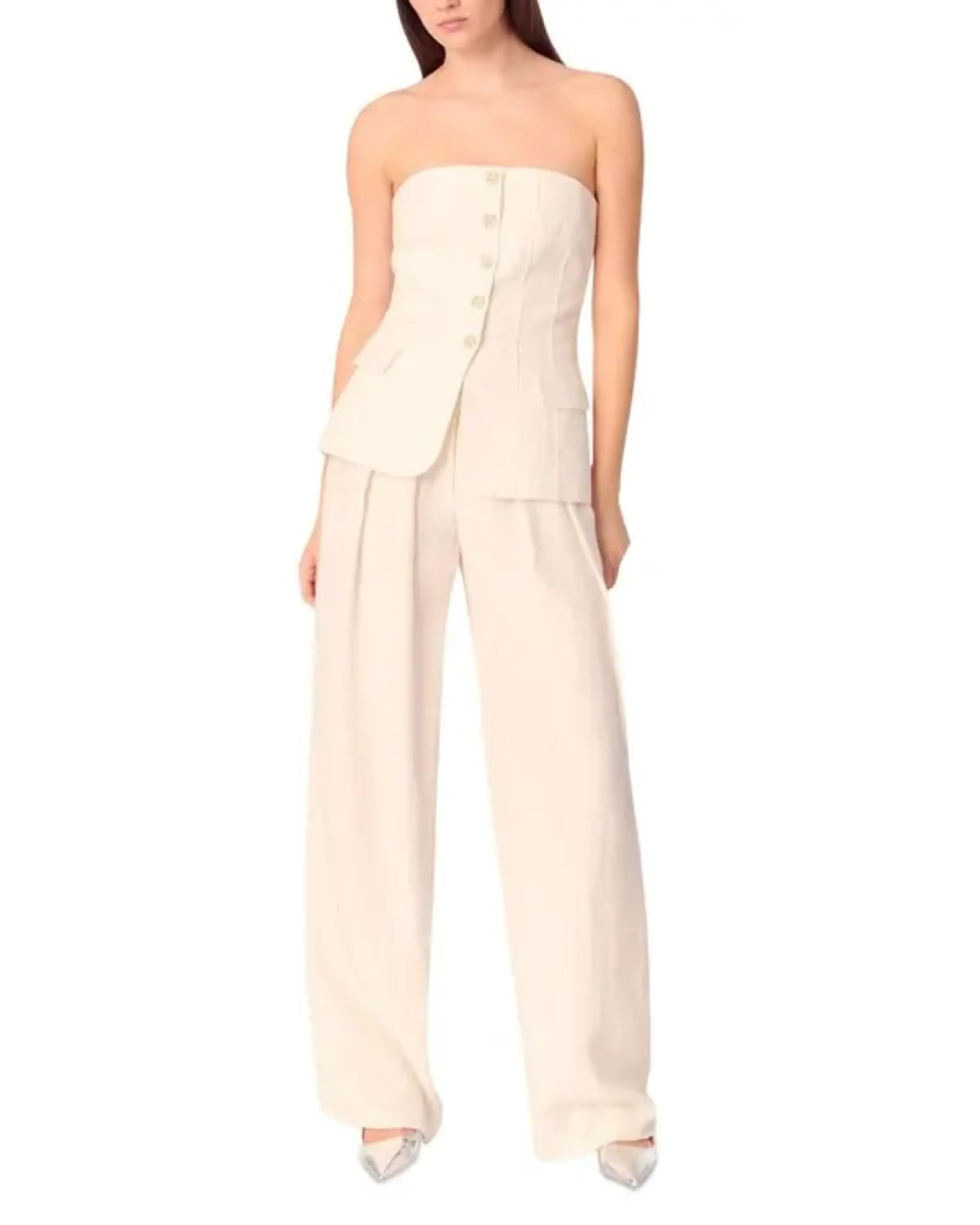 White Bustier Top - Endless - UAE Rental and Resale for Women's Fashion