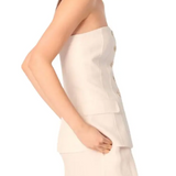 White Bustier Top - Endless - UAE Rental and Resale for Women's Fashion