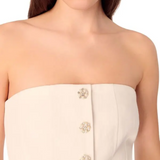 White Bustier Top - Endless - UAE Rental and Resale for Women's Fashion