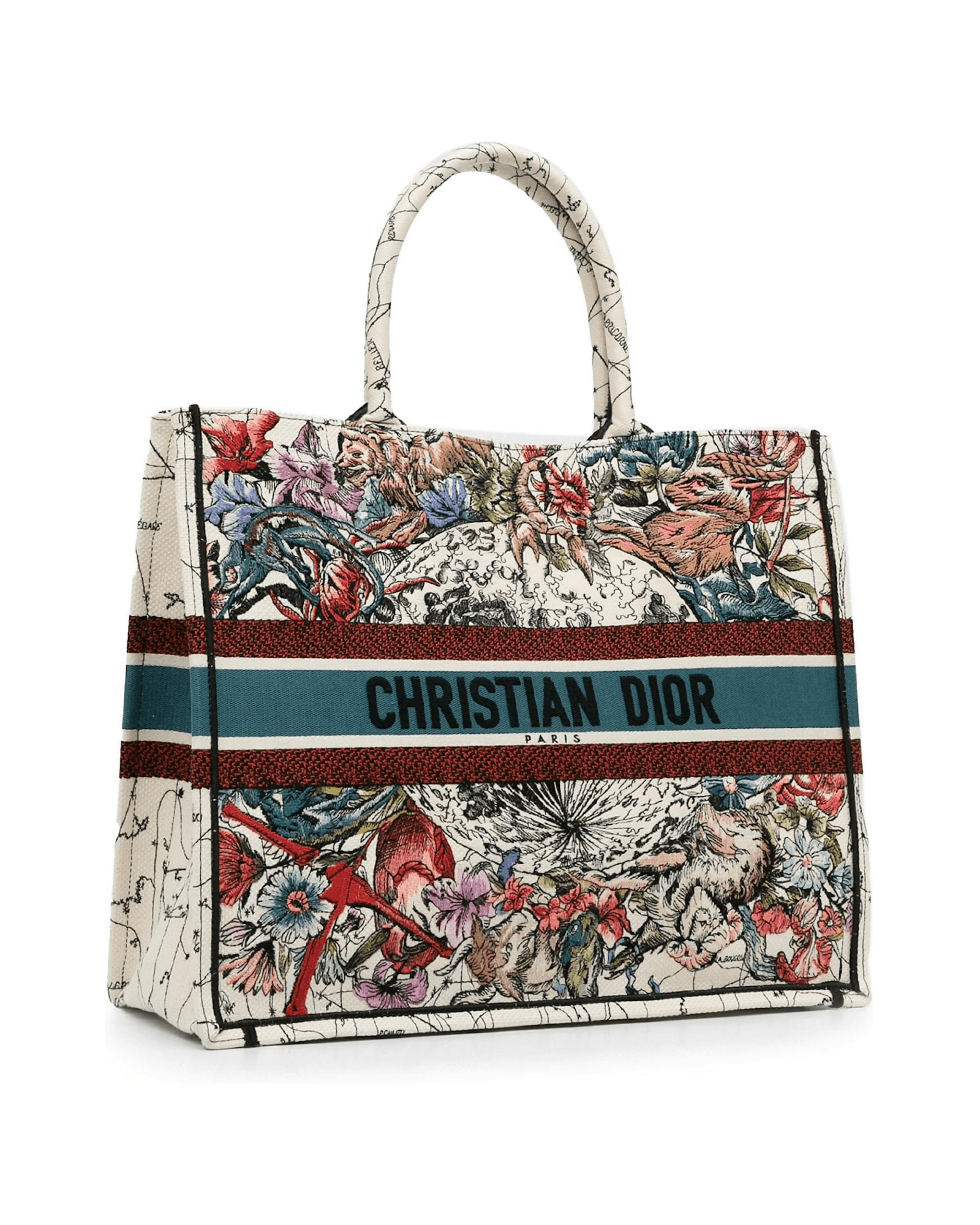White Large Zodiac Book Tote - Endless - UAE Rental and Resale for Women's Fashion