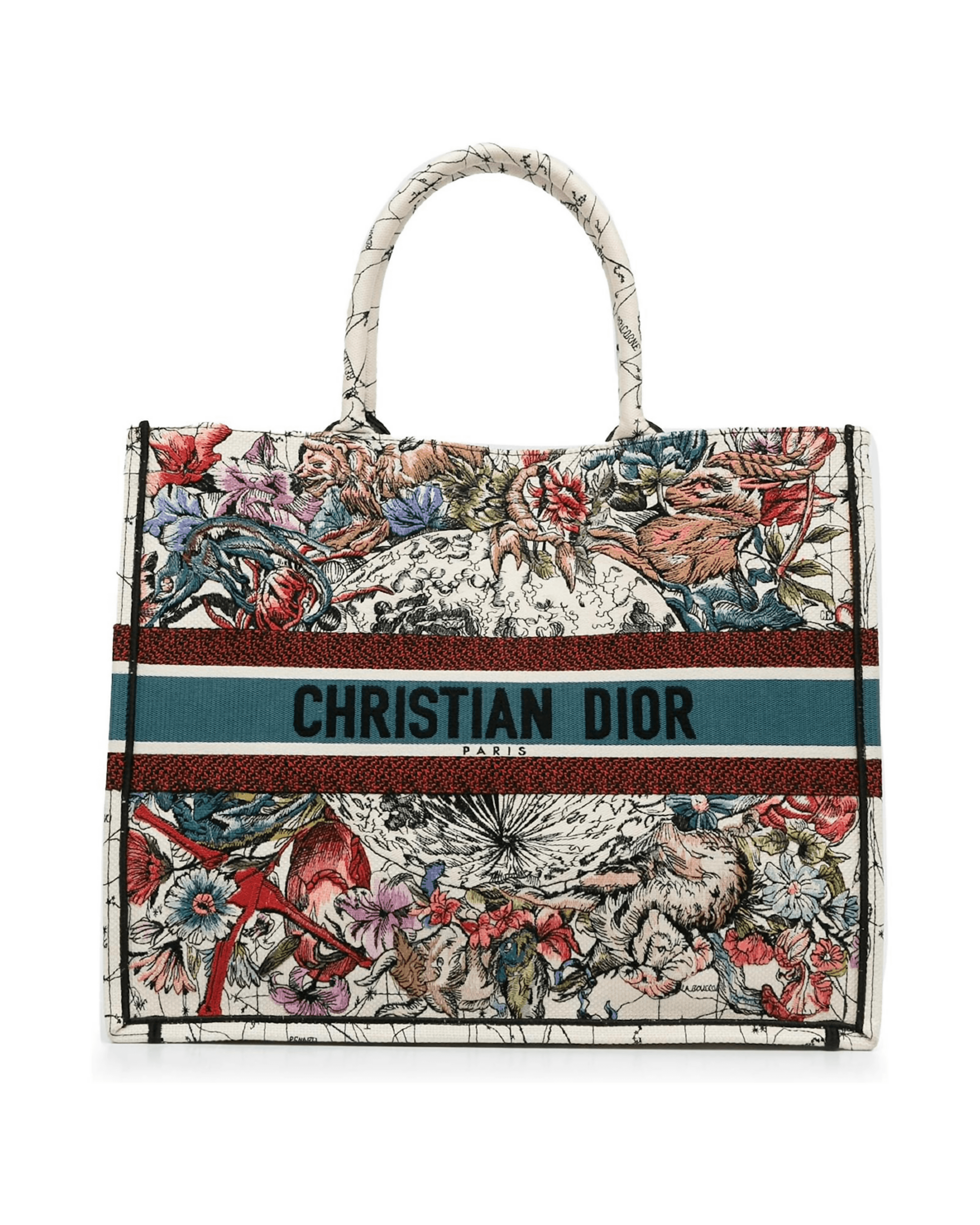 White Large Zodiac Book Tote - Endless - UAE Rental and Resale for Women's Fashion