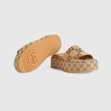 Women's Platform Slide Sandal - Endless - UAE Rental and Resale for Women's Fashion