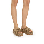 Women's Platform Slide Sandal - Endless - UAE Rental and Resale for Women's Fashion