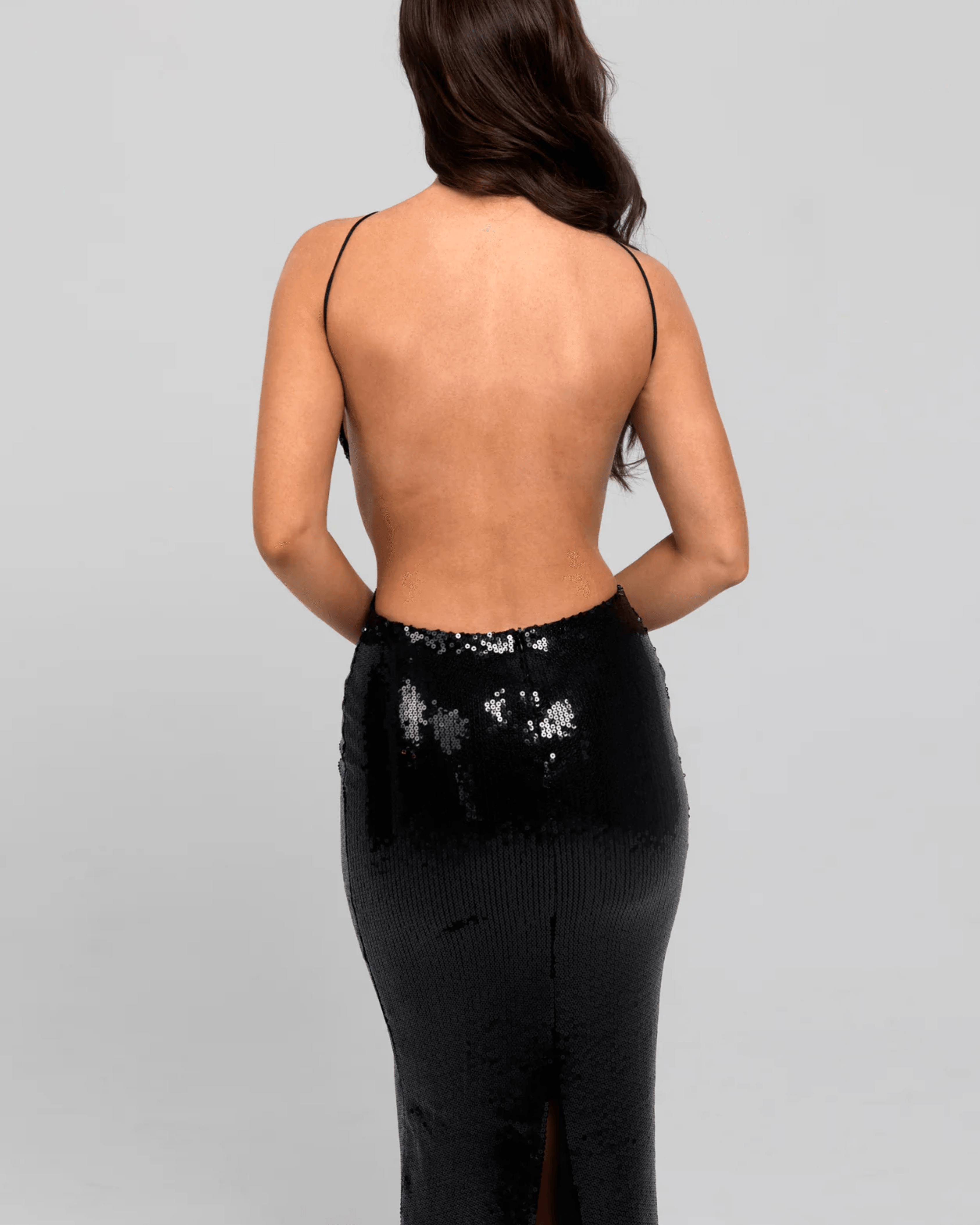 Wrapped in Luxury Maxi Dress - Endless - UAE Rental and Resale for Women's Fashion