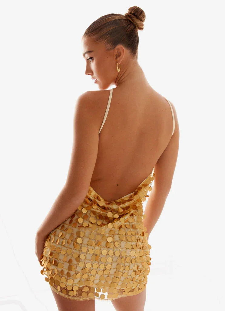 Xander Sequin Mini Dress - Endless - UAE Rental and Resale for Women's Fashion