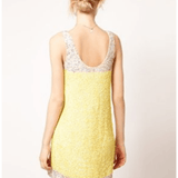 Yellow Sequin Dress - Endless - UAE Rental and Resale for Women's Fashion