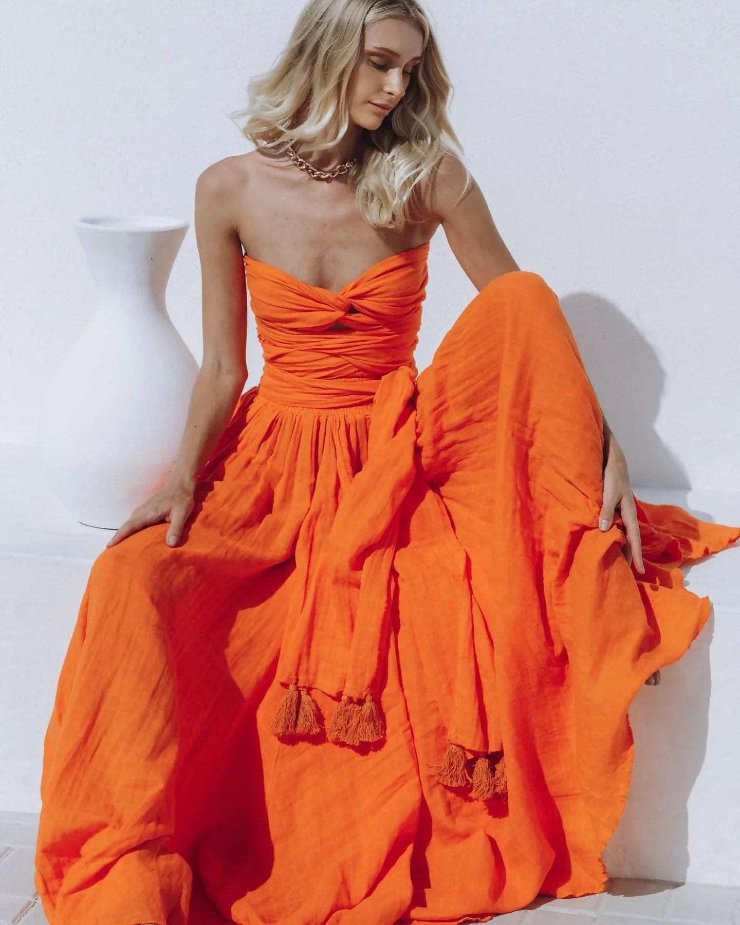 Zela Goddess Dress - Endless - UAE Rental and Resale for Women's Fashion