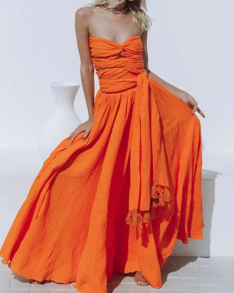 Zela Goddess Dress - Endless - UAE Rental and Resale for Women's Fashion
