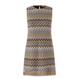 Zigzag Raschel Sleeveless Mini Dress - Endless - UAE Rental and Resale for Women's Fashion