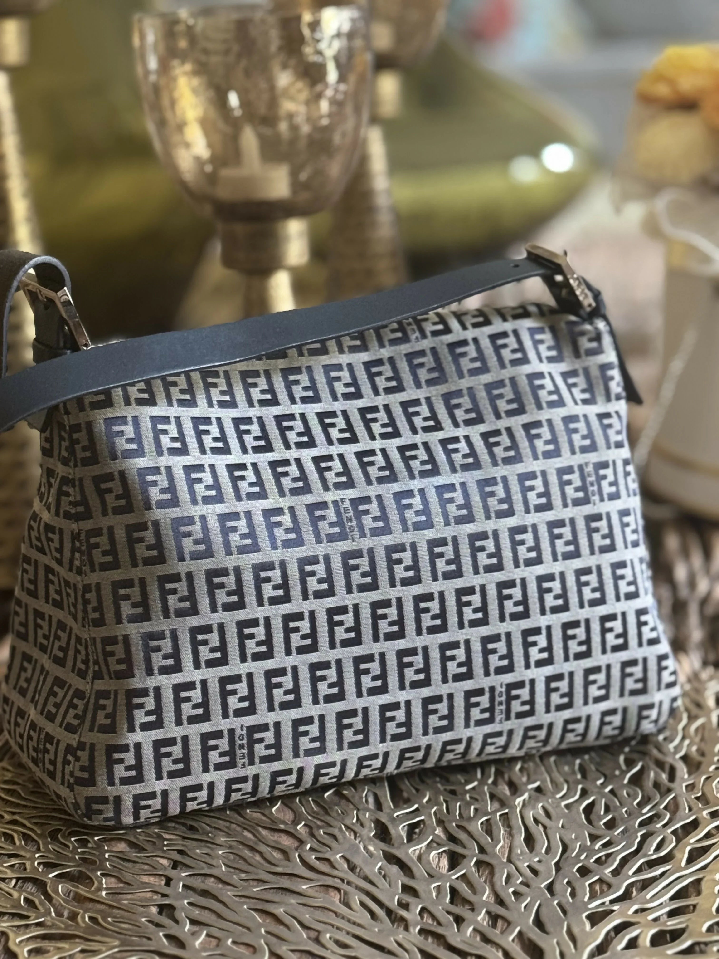 Zucchino Canvas Mamma Forever Shoulder Bag - Endless - UAE Rental and Resale for Women's Fashion